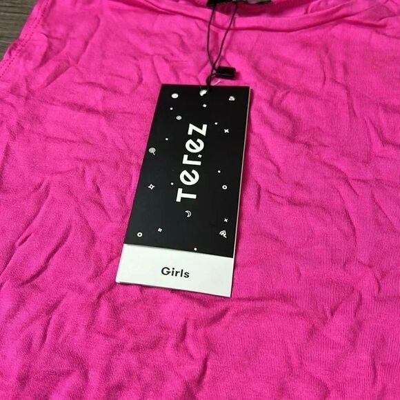 Zara Terez Hot Pink Slitted Pit Sleeveless Streetwear Tank Top Coverup Small - Picture 2 of 6